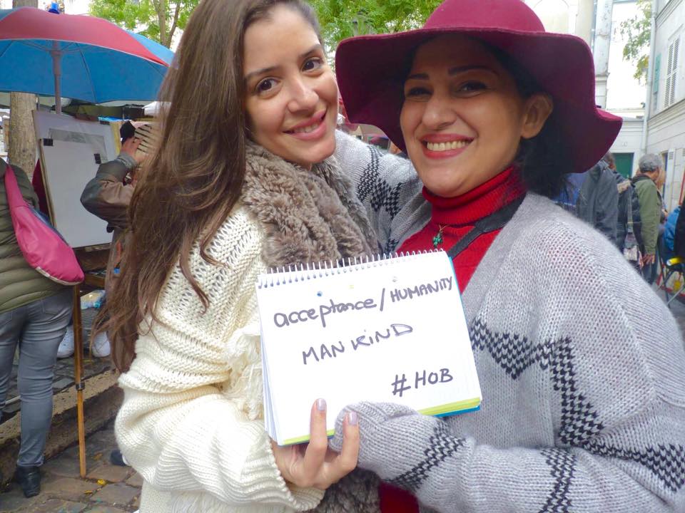 Maram and Julie : what frienship is about.